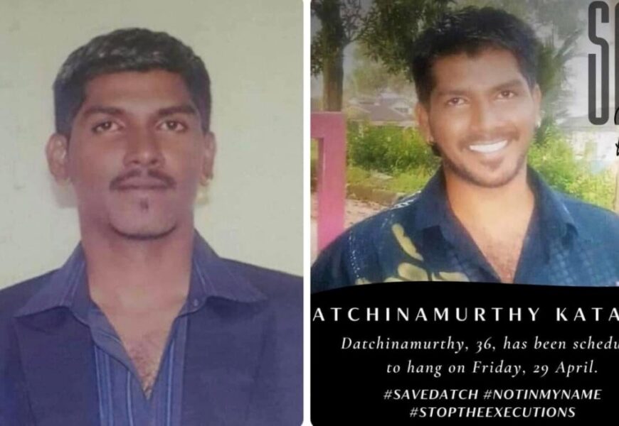 சிங்கப்பூரில் மலேசியர் தட்ஷினாமூர்த்தி தூக்கு தண்டனை எதிரொலி