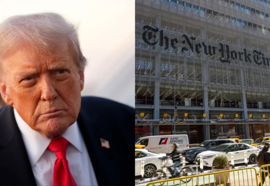 நியூயார்க் டைம்ஸ் மீது 15 பில்லியன் டாலர் அவதூறு வழக்கு: அமெரிக்க அதிபர் டொனால்டு டிரம்ப் மானநஷ்ட வழக்கைத் தொடர்ந்தார் நியூயார்க் டைம்ஸ் மீது 15 பில்லியன் டாலர் அவதூறு வழக்கு: அமெரிக்க அதிபர் டொனால்டு டிரம்ப் மானநஷ்ட வழக்கைத் தொடர்ந்தார்