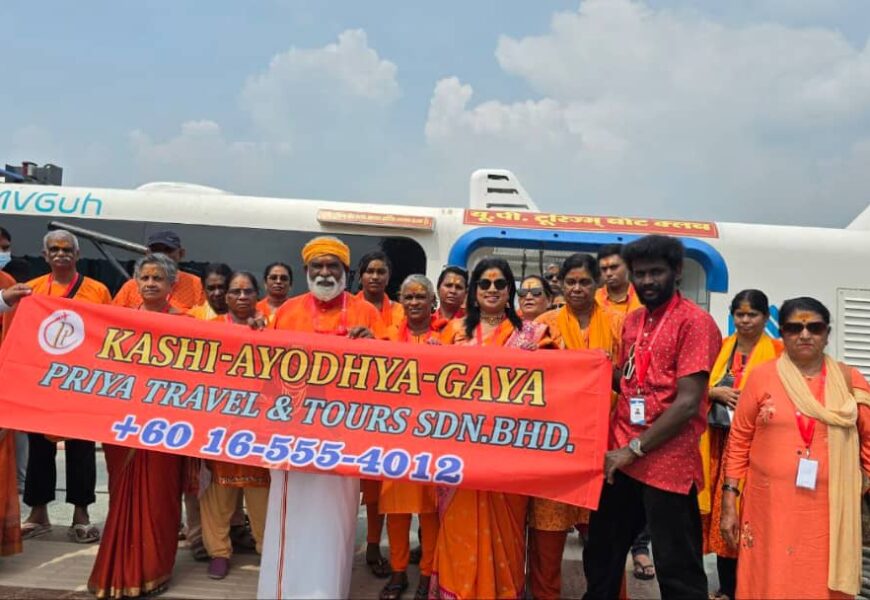பிரியா டிராவல் & டூர்ஸ் ஏற்பாட்டில் கவிமாறன் (ராகா) கெளரவ விருந்தினராக இந்திய பயணம்