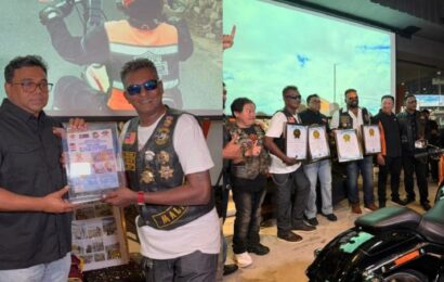 இந்தியாவில் ஹார்லி-டேவிட்சன் பைக் மூலம் உச்சிமலை சாதனை – கோலாலம்பூரைச் சேர்ந்த தமிழர் ராமகிருஷ்ணா