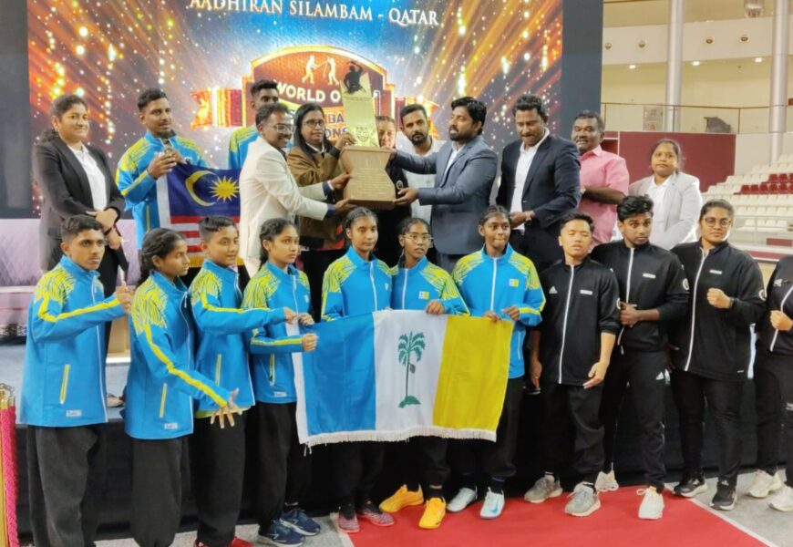 பினாங்கு அணியின் சிறப்பான சாதனை: உலக சிலம்பம் சாம்பியன்ஷிப்பில் வெற்றி பினாங்கு அணியின் சிறப்பான சாதனை: உலக சிலம்பம் சாம்பியன்ஷிப்பில் வெற்றி