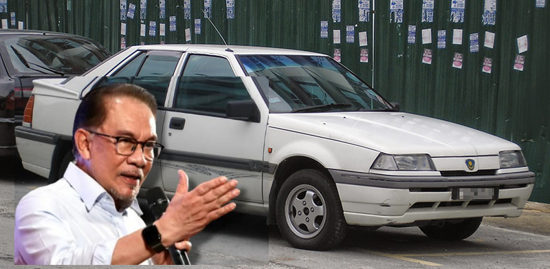 20 ஆண்டுகாலத்திற்கு மேற்பட்ட பழைய கார்கள் பளீச் செய்யும் அளவில் ரூ. 4,000 ஓர் “Geran Padanan” உதவி அறிவிப்பு 20 ஆண்டுகாலத்திற்கு மேற்பட்ட பழைய கார்கள் பளீச் செய்யும் அளவில் ரூ. 4,000 ஓர் “Geran Padanan” உதவி அறிவிப்பு