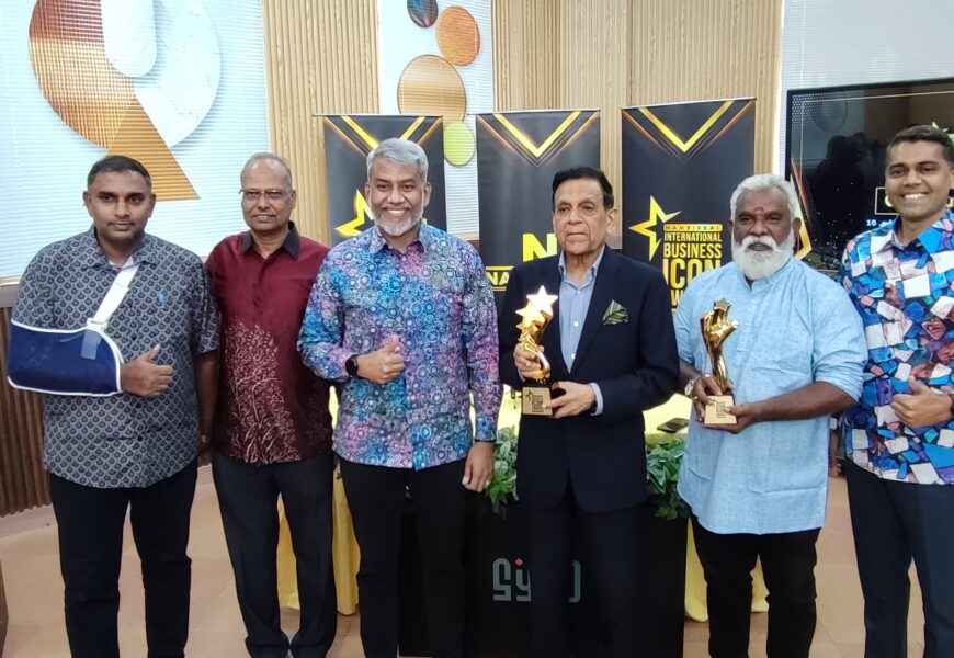 நம்பிக்கை இண்டர்நேஷனல் பிசினஸ் ஐகான் அவார்ட்ஸின் வரவிருக்கும் விருது