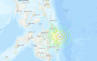 பிலிப்பைன்ஸில் 7.6 ரிக்டர் அளவிலான சக்திவாய்ந்த நிலநடுக்கம் – சுனாமி எச்சரிக்கை வெளியீடு