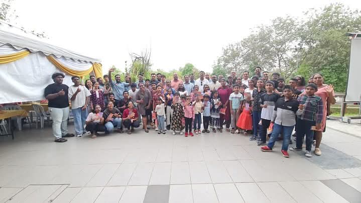 வணக்கம் சென்னை உணவகத்தின் இளம் குழுவினரால் 50 சிறார்களுடன் தீபாவளி கொண்டாட்டம்