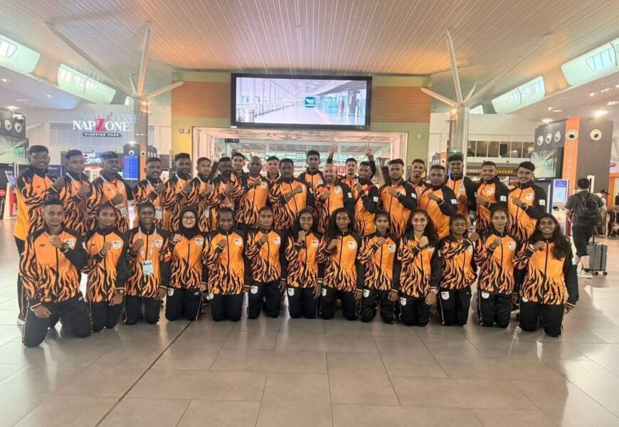 மலேசியா கபடி அணியின் புறப்படும் நிலை— 33-ஆவது தென்கிழக்கு ஆசிய விளையாட்டுப் போட்டிக்குத் தயாராகிறது மலேசியா கபடி அணியின் புறப்படும் நிலை— 33-ஆவது தென்கிழக்கு ஆசிய விளையாட்டுப் போட்டிக்குத் தயாராகிறது