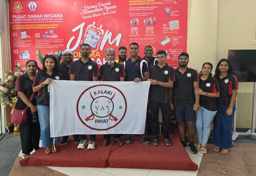 மலேசிய கலரி பயட்டு சங்கம் ஏற்பாடு செய்த இரத்த தான முகாம் – மனிதநேயத்தின் சிறந்த முன்னுதாரணம்