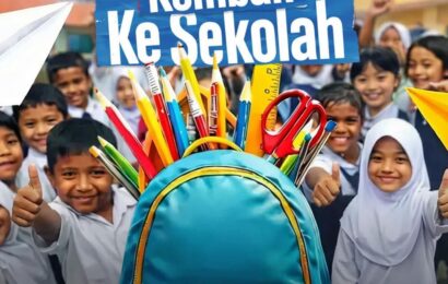 புதிய கல்வியாண்டு தொடங்கியுள்ள நிலையில், பள்ளிக்குச் செல்லும் அனைத்து மாணவர்களுக்கும்—குறிப்பாக முதன்முறையாக பள்ளி வாழ்க்கையை ஆரம்பிக்கும் ஆண்டு 1