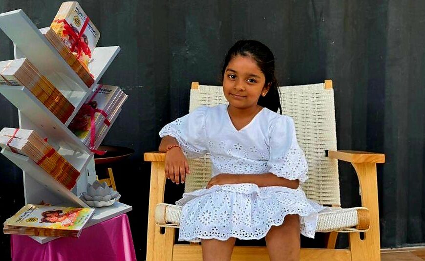 ஐந்து வயதில் மலேசியாவின் இளைய எழுத்தாளராக வரலாறு படைத்த ஹெய்ரா ஜெகநாத் ஐந்து வயதில் மலேசியாவின் இளைய எழுத்தாளராக வரலாறு படைத்த ஹெய்ரா ஜெகநாத்