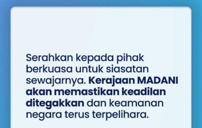 மலேசிய பிரதமர் Anwar Ibrahim இன்று வெளியிட்டுள்ள அறிக்கையில், சமீபத்தில் எழுந்துள்ள குற்றச்சாட்டுகள் மற்றும் சர்ச்சைகள் தொடர்பாக உண்மை முழுமையாகவும் வெளிப்படையாகவும்