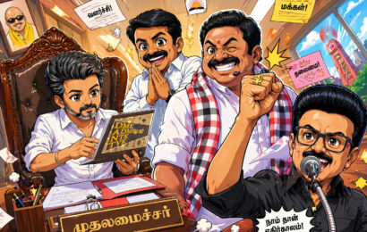 தமிழ்நாடு சட்டமன்றத் தேர்தலுக்கான வாக்குப்பதிவு இன்று (ஏப்ரல் 23) ஒரே கட்டமாக நடைபெறுகிறது. 234 தொகுதிகளை உள்ளடக்கிய இந்தத் தேர்தலுக்கான வாக்கு எண்ணிக்கை மே 4ஆம் தேதி நடைபெறும் என்று இந்திய தேர்தல் ஆணையம் அறிவித்துள்ளது. தமிழ்நாடு சட்டமன்றத் தேர்தலுக்கான வாக்குப்பதிவு இன்று (ஏப்ரல் 23) ஒரே கட்டமாக நடைபெறுகிறது. 234 தொகுதிகளை உள்ளடக்கிய இந்தத் தேர்தலுக்கான வாக்கு எண்ணிக்கை மே 4ஆம் தேதி நடைபெறும் என்று இந்திய தேர்தல் ஆணையம் அறிவித்துள்ளது.
