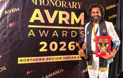 வடக்கு மண்டல இந்திய கலைஞர்களை கௌரவிக்கும் வகையில் நடைபெற்ற “Astro Vanavil Rasigar Mandram Icon Awards 2026” விருது வழங்கும் விழா, “AVRM மலாம்அனுகர மடானி” வடக்கு மண்டல இந்திய கலைஞர்களை கௌரவிக்கும் வகையில் நடைபெற்ற “Astro Vanavil Rasigar Mandram Icon Awards 2026” விருது வழங்கும் விழா, “AVRM மலாம்அனுகர மடானி”