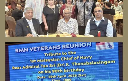 மலேசிய இராணுவ வரலாற்றில் முக்கிய பங்கு வகித்த முன்னோடி கடற்படை மூத்த அதிகாரிகளில் ஒருவராகத் திகழ்ந்த தன் ஸ்ரீ தனபாலசிங்கம், மலேசிய இராணுவ வரலாற்றில் முக்கிய பங்கு வகித்த முன்னோடி கடற்படை மூத்த அதிகாரிகளில் ஒருவராகத் திகழ்ந்த தன் ஸ்ரீ தனபாலசிங்கம்,