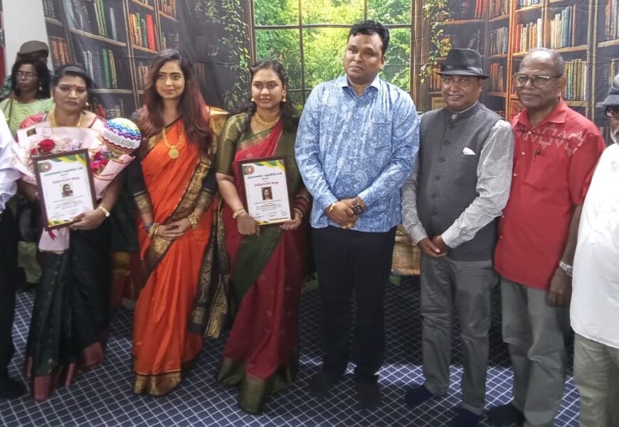 வாசிப்பில் நேசிப்பு, பற்று, ஆர்வம் அதிகப்படுமானால் வளர் தமிழ் நூல் படைப்புகள் தடையின்றி வெற்றியை நோக்கிப் பயணிக்கும்!- டாக்டர் ஷியாம் பிரசாத் அறிவுறுத்து வாசிப்பில் நேசிப்பு, பற்று, ஆர்வம் அதிகப்படுமானால் வளர் தமிழ் நூல் படைப்புகள் தடையின்றி வெற்றியை நோக்கிப் பயணிக்கும்!- டாக்டர் ஷியாம் பிரசாத் அறிவுறுத்து