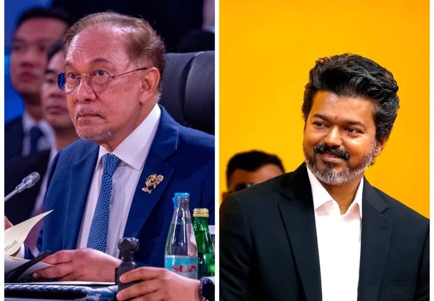 முதல்வர் விஜய்க்கு மலேசிய பிரதமர் அன்வர் இப்ராஹிம் வாழ்த்து முதல்வர் விஜய்க்கு மலேசிய பிரதமர் அன்வர் இப்ராஹிம் வாழ்த்து