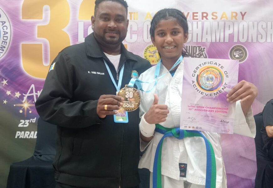 பினாங்கை பெருமைப்படுத்திய 13 வயது திறமையாளர் மெட்லினா சார்ல்ஸ்