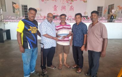 தீ விபத்தில் வீடு இழந்த சஹாபத் உறுப்பினருக்கு சஹாபத் செமலேசியாவின் நிதி உதவி