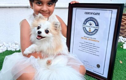 5 வயது சிறுமி ஹெயரா ஜெகநாத் வரலாறு படைத்தார்!